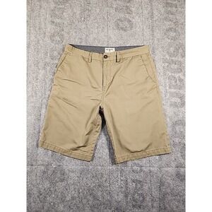 Billabong Chino Shorts Mens 34 Biege Slash Pockets Logo